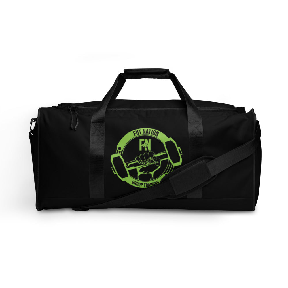 Fiit Nation Black Duffle bag