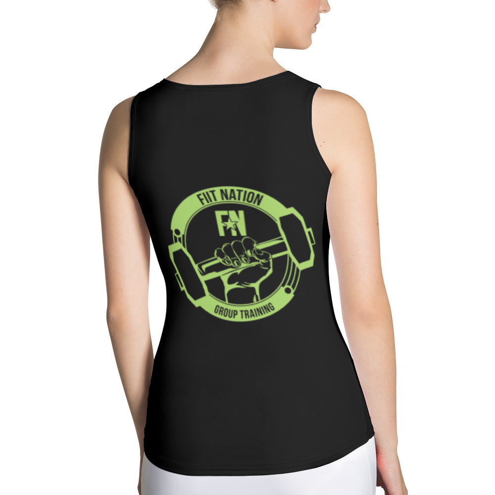 FIIT Nation Sublimation Cut & Sew Tank Top