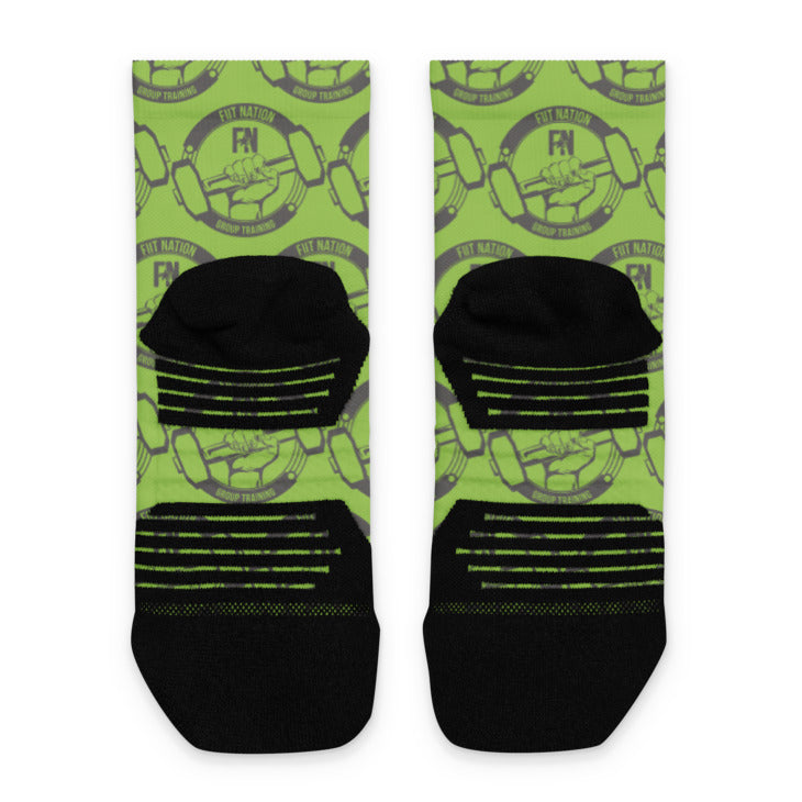 FIIT Nation Corp Logo Ankle socks