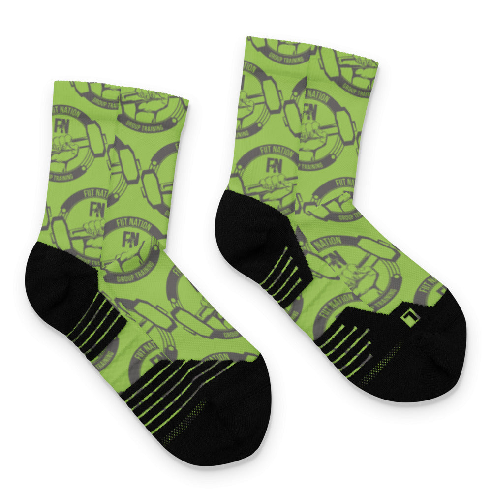 FIIT Nation Corp Logo Ankle socks