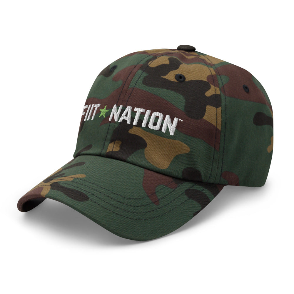 Logo Camo Dad hat