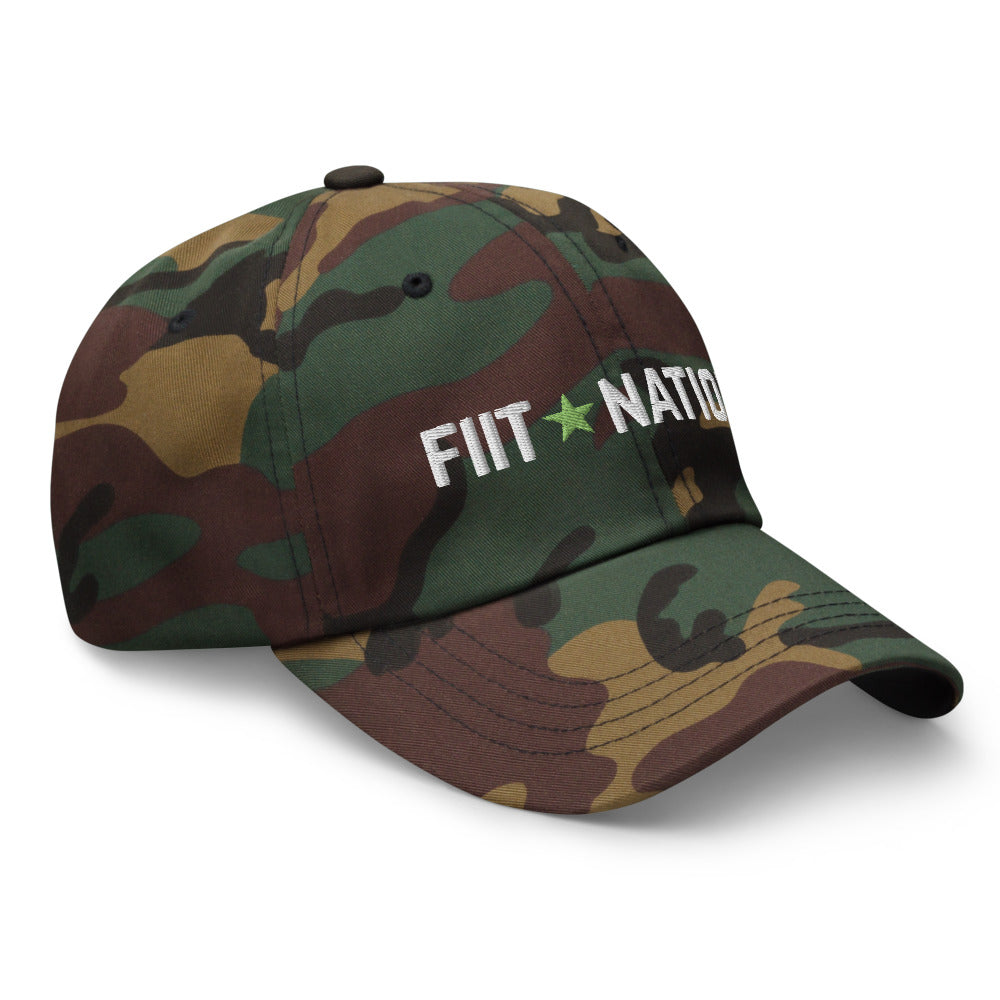 Logo Camo Dad hat