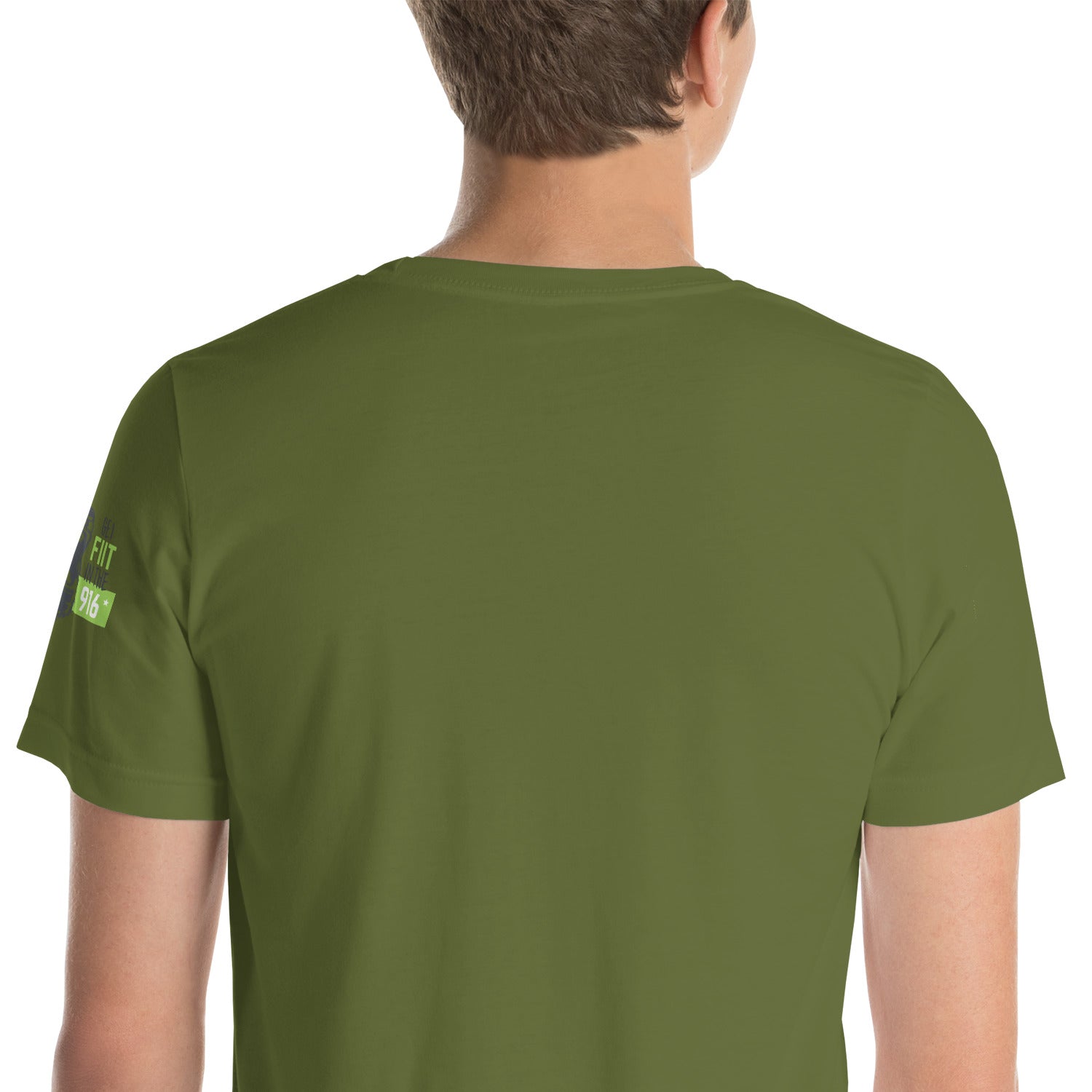 Logo Army Green Short-sleeve unisex t-shirt (EDH Flag Arm)