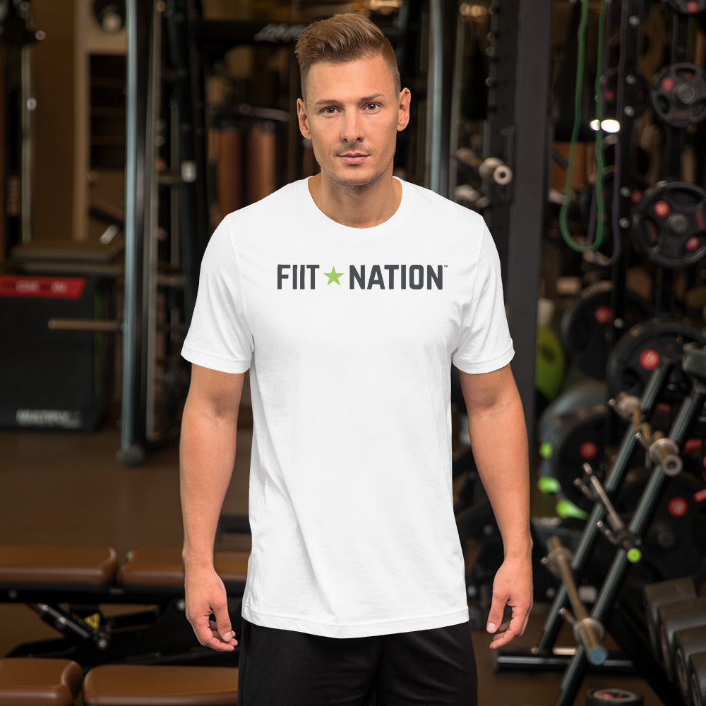 Logo White Short-sleeve unisex t-shirt