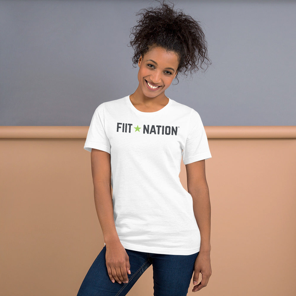 Logo White Short-sleeve unisex t-shirt