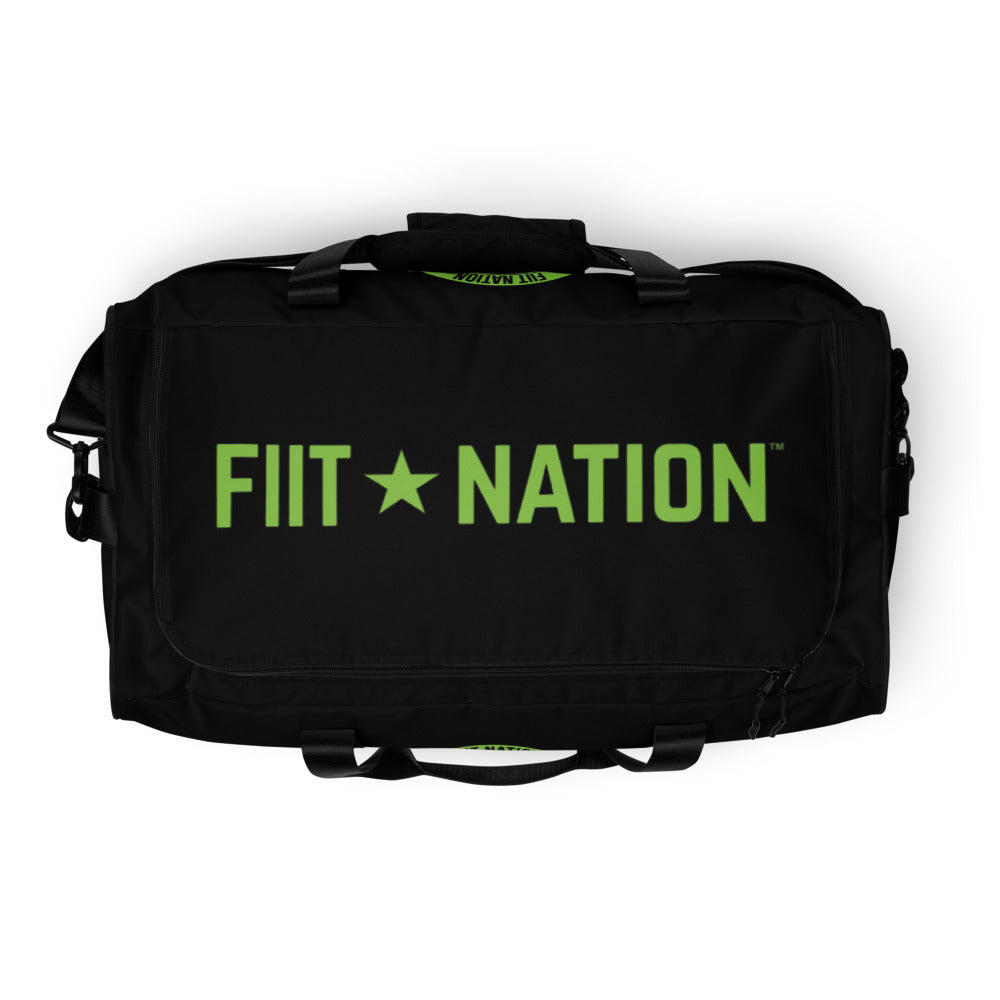 Fiit Nation Black Duffle bag