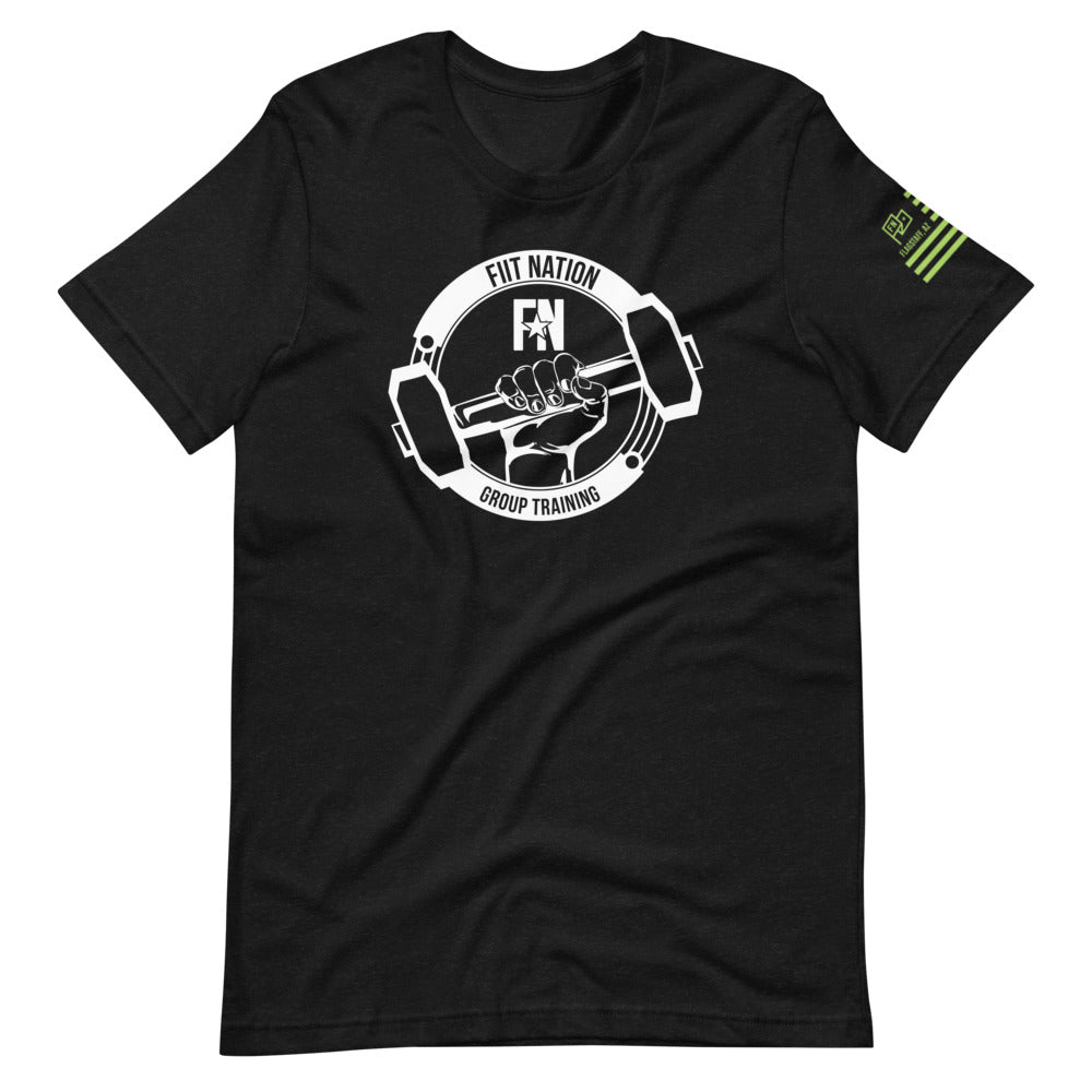 Crest Black (Flagstaff) Short-sleeve unisex t-shirt